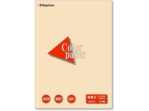 【お取り寄せ】長門屋 カラーペーパー特厚口 A3 アイボリー 50枚 ナ-1415