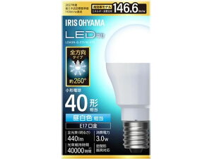�A�C���X�I�[���} LED�d�� E17 40�` �����F LDA3N-G-E17/W-4T9 LED�d�����` E17 LED�d�� ���� ���C�g �Ɩ���� �Ɠd