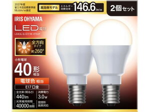 �A�C���X�I�[���} LED�d�� E17 40�` �d��*2 LDA3L-G-E17W4T92P LED�d�����` E17 LED�d�� ���� ���C�g �Ɩ���� �Ɠd