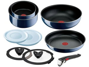 �y�����񂹁zT-fal �C���W�j�I�E�l�I ���C�����u���[�E�C���e���X 9�_�Z�b�g L43792 �p�� �� �P�g�� �������� �L�b�`���G��