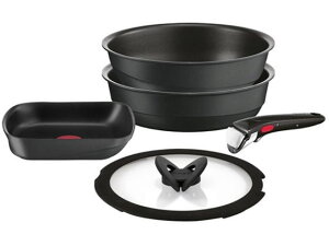 �y�����񂹁zT-fal �L���X�g���C�� �A���}�v�� 5�_�Z�b�g IH�Ή� L866S5 �p�� �� �P�g�� �������� �L�b�`���G��