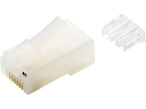 �y�����񂹁z�G���R�� RJ45�R�l�N�^Cat6 10�� �n�[�t�N���A LD-6RJ45T10 T2 LAN�P�[�u�� LAN�P�[�u�� �P�[�u�� �d���^�b�v �z���p�[�c �Ɠd