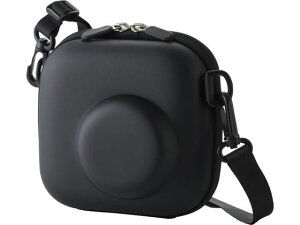 �y�����񂹁z�G���R�� �`�F�L�P�[�X instaxmini�Ή� �t���b�g �u���b�N IC-CCGPFLBK �O�r �J�����P�[�X �o�b�O �J���� �I�[�f�B�I �Ɠd