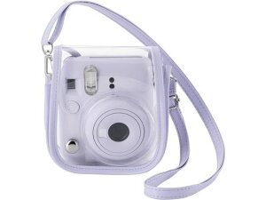 �y�����񂹁z�G���R�� �`�F�L�P�[�X instax mini12�p �N���A �p�[�v�� IC-CCM12PU �O�r �J�����P�[�X �o�b�O �J���� �I�[�f�B�I �Ɠd