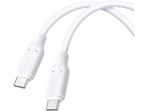 �y�����񂹁z�G���R�� �����Ւf�P�[�u��A-C 1m 100W �z���C�g MPA-CC5PTSS10WH USB�P�[�u�� C to A �P�[�u�� �d���^�b�v �z���p�[�c �Ɠd