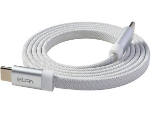 �����d�� �}�O�l�b�gUSB�t���b�g�P�[�u�� PD60W CtoC 1m �z���C�g MCA-FCC1060(WH) USB�P�[�u�� C to �P�[�u�� �d���^�b�v �z���p�[�c �Ɠd
