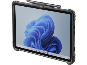 �y�����񂹁z�T�����T�v���C Microsoft Surface Pro 12�C���`�p�ϏՌ��P�[�X �V�����_�[�x���g�t�� PDA-SF13BK