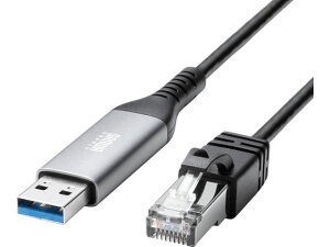 �y�����񂹁z�T�����T�v���C USB A LAN�ϊ��P�[�u�� Gigabit�Ή� 5m KB-SL6ALAN05BK �ϊ��A�_�v�^ �ϊ��P�[�u�� USB�P�[�u�� �P�[�u�� �d���^�b�v �z���p�[�c �Ɠd