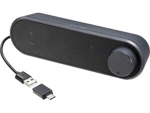 �T�����T�v���C �X����USB�X�s�[�J�[ ���u�^�C�v MM-SPU25BK �X�s�[�J�[ �}�C�N PC���Ӌ@�� �p�\�R�� �Ɠd