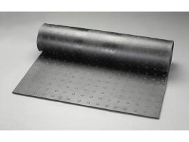 【お取り寄せ】エスコ 1000×2000×15mm ゴムマット(ブラック) EA997RA-63