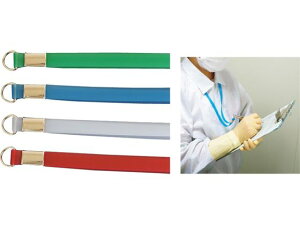 【お取り寄せ】エムテートリマツ 抗菌性PVC ネックストラップ スケルトングリーン NS-G 洗剤 衛生 磨き物 清掃 衛生 水廻り 厨房 キッチン テーブル