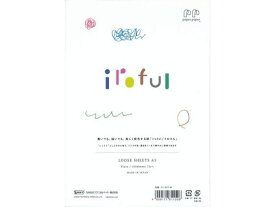 【お取り寄せ】SAKAEテクニカル iroful ルーズシート75g A5 ホワイト100枚 PI-A5P-W 事務用ペーパー ノート