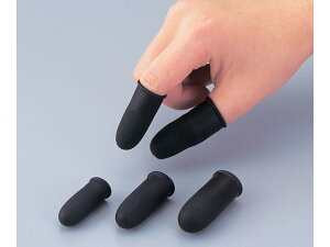 【お取り寄せ】鈴木ラテックス 導電ペブル(厚)ノンパウダー A 厚-A 静電対策指サック 静電気対策品 クリーン