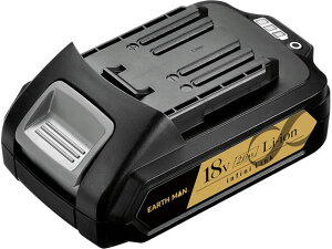 �y�����񂹁zTAKAGI EARTH MAN infini-Link 18V��p�o�b�e���[�p�b�N USB�o�͕t�� 2.0Ah BP-180LiGA