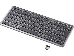 �y�����񂹁z�T�����T�v���C Bluetooth+2.4G �R���{�L�[�{�[�h �R���p�N�g���f�� SKB-WBT43BK