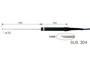 【お取り寄せ】カスタム センサプローブ IKシリーズ IK-300 デジタル温度計 湿度 計測 研究用