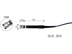 【お取り寄せ】カスタム センサプローブ IKシリーズ IK-500 デジタル温度計 湿度 計測 研究用