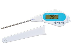 【お取り寄せ】佐藤計量器 防滴型デジタル温度計 PC-9225 デジタル温度計 湿度 計測 研究用