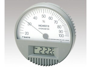 【お取り寄せ】佐藤計量器 精密温湿度計 7542-00 温湿度計 温度 計測 研究用