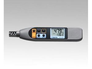 【お取り寄せ】佐藤計量器 ペンタイプ温湿度計 PC-5120 温湿度計 温度 計測 研究用