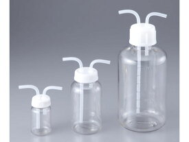 【お取り寄せ】アズワン ガス洗浄瓶 2000mL(PC製) 広口タイプ 洗浄瓶 スプレー類 プッシュボトル 樹脂容器 計量器 研究用