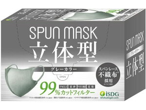 H SPUN MASK ̌^ O[ 30 }XN @ ̂ fBJ