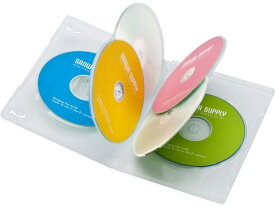 【お取り寄せ】サンワサプライ DVDトールケース 6枚収納 クリア 3枚セット DVDトールケース メディアケース 記録メディア テープ