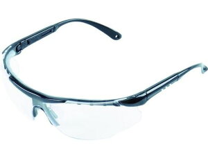 【お取り寄せ】TRUSCO 二眼型セーフティグラス (フィットタイプ) ブラック TSG-9160BK メガネ 防災面 ゴーグル 安全保護具 作業