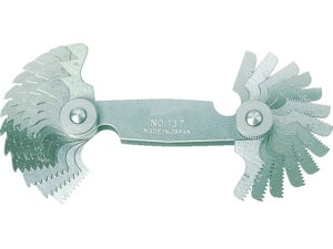 �y�����񂹁zTRUSCO �s�b�`�Q�[�W ����͈�0.5~7.0mm 60°17���g 158 ��� �Q�[�W �P�K�L ���� ���