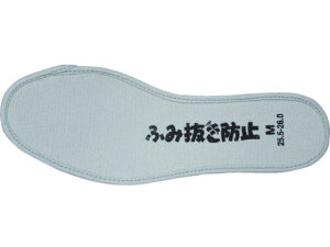 【お取り寄せ】福山ゴム ふみ抜き防止中敷M FBN-M 安全靴 作業靴 安全保護具 作業