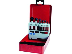 【お取り寄せ】TRUSCO カウンターシンク 窒化チタンアルミナコーティング 6本組 TCSAS