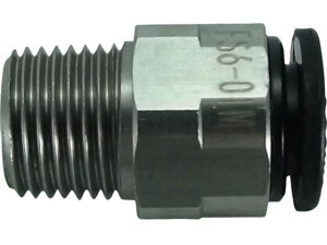 �y�����񂹁z�`���_ �t�@�C�uSUS���C���R�l�N�^ 6mm�ER1�^8 FS6-01M �ėp�ǌp�� �R���v���b�T�[ �󈳋@�� �z�[�X ���Y���H�p�i ��Ɨp�i �H��