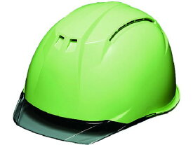 【お取り寄せ】DIC 透明バイザーヘルメット AP11EVO-CW KP フレッシュグリーン/スモーク ヘルメット 安全保護具 作業