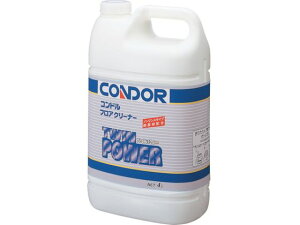 【お取り寄せ】コンドル 床用洗剤 フロアクリーナー「ツインパワー」 4L C301-04LX-MB