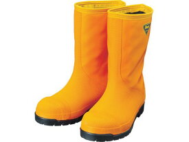 【お取り寄せ】SHIBATA 冷蔵庫用長靴-40℃ NR031 28.0 オレンジ 安全靴 作業靴 安全保護具 作業
