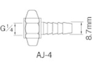 y񂹁zAlXgc GA[pp z[XG1^4×8.7mm|̎q AJ-4
