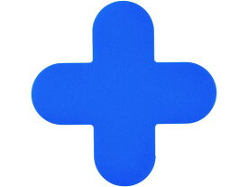 【お取り寄せ】緑十字 十字型 青 QCC-BL 150×150 10枚組 PVC 安全標識 ステッカー 現場 安全 作業