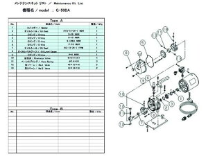 y񂹁zULVAC G-50DApeiXLbg G-50DA MAINTENANCEKIT ^|vi zC rC  u  p