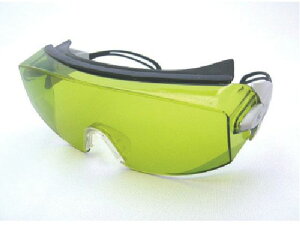 【お取り寄せ】リケン/レーザー用一眼型保護メガネ(CO2用)メガネ併用可/RS-80 V