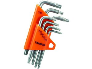【お取り寄せ】TRUSCO ヘックスローブL型レンチ 7本組 THX-7S 六角棒レンチ ドライバー 作業 工具