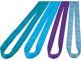 【お取り寄せ】田村 ラウンドスリング SSタイプ HN-W016×2.0m 青色 ワイヤー スリング 吊具 バランサー 物流 作業