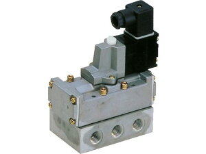 �y�����񂹁zCKD 4F�V���[�Y�p�C���b�g��5�|�[�g�كZ���b�N�X�o���u 5.0C[dm[[��3��]]�^(S�Ebar)]�^�����R���_�N�^���X 4F410-08-AC200V �d���� �R���v���b�T�[ �󈳋@�� �z�[�X ���Y���H�p�i ��Ɨp