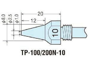 y񂹁zObg փmY`bv1.0mm (1{=1PK) TP-100N-10 ͂ ÓdC΍ YH  H