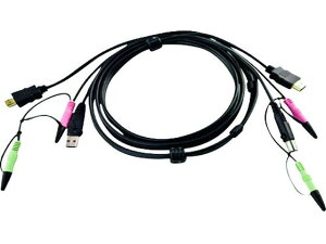 y񂹁zATEN USB HDMI KVM P[u 1.8m 2L-7D02UH