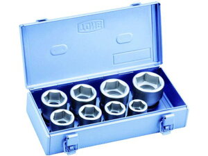 【お取り寄せ】TONE インパクト用ソケットセット(メタルトレーケース仕様) 8pcs NV608S