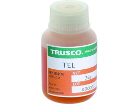 【お取り寄せ】TRUSCO 電子部品用はんだフラックス 30CC TEL30TRUSCO 電子部品用はんだフラックス 30CC TEL30 はんだ 静電気対策 生産加工 作業 工具