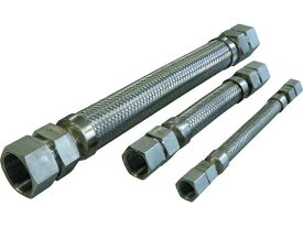 【お取り寄せ】トーフレ FTAP 袋ナット付溶接型フレキ 継手ステンレス メス×メス 25A×300L FTAP-7025-300-FF エアチューブ ホース 流体継手 チューブ 生産加工 作業 工具