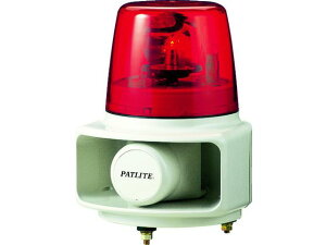 【お取り寄せ】パトライト ラッパッパホーンスピーカー一体型 色:赤 RT-100A-R