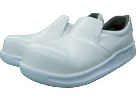 【お取り寄せ】日進 耐滑樹脂先芯入り厨房シューズ V5100 白 26.5cm 安全靴 作業靴 安全保護具 作業