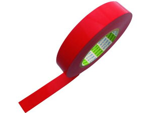 【お取り寄せ】日東エルマテ ラインテープ E-SD(BC) 0.16mm×25mm×50m 赤 ラインテープ 安全保護テープ ガムテープ 粘着テープ